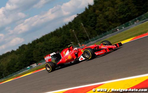 Raikkonen réprimandé à Spa