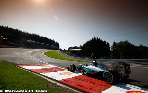 Qualifying - Belgian GP report: Mercedes