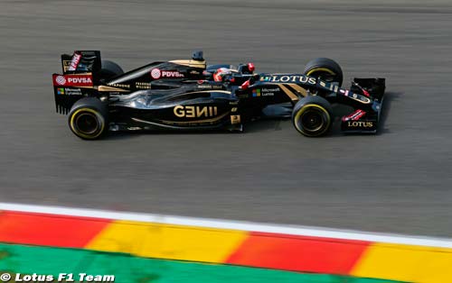 Race - Belgian GP report: Lotus Mercedes