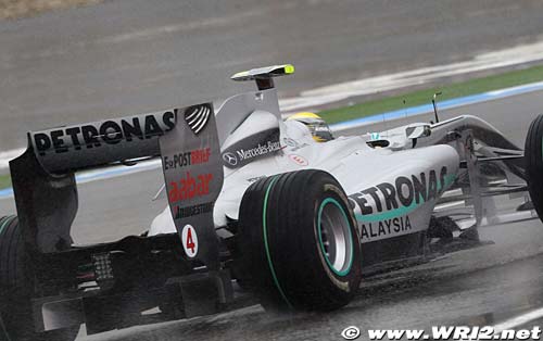 Rosberg et Schumacher ont le sourire