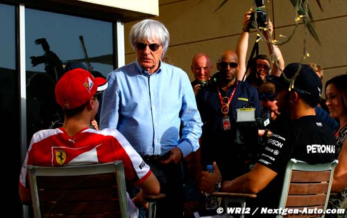 Ecclestone : Peut-être que Lewis est (…)