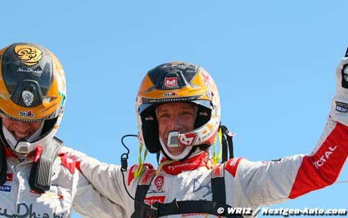A deserved podium finish for Kris Meeke