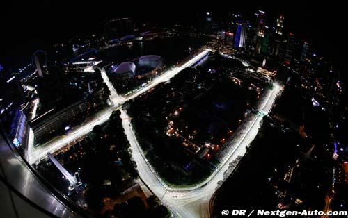 Le Grand Prix de Singapour perturbé par