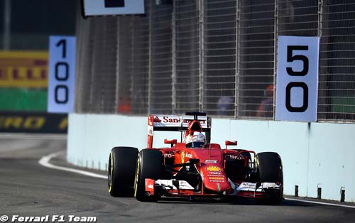 Vettel est surpris des écarts