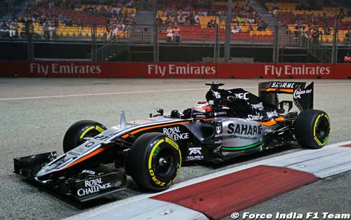 3 places de pénalité pour Hulkenberg (…)