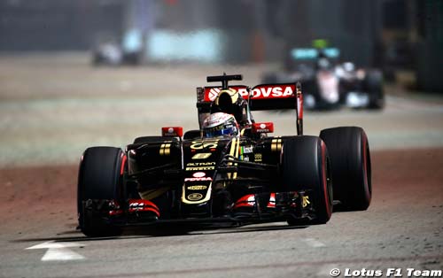 Mauvais week-end pour Lotus