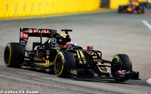 Race - Singapore GP report: Lotus (...)