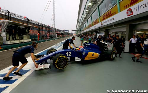 Les pilotes Sauber concentrés sur Suzuka