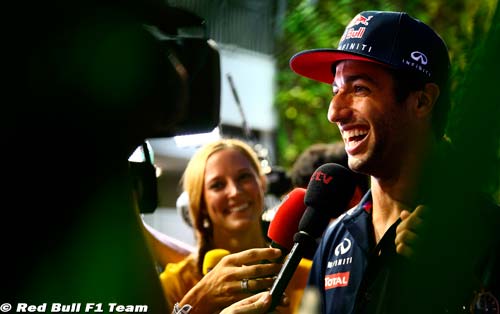 Ricciardo pas inquiet concernant (…)