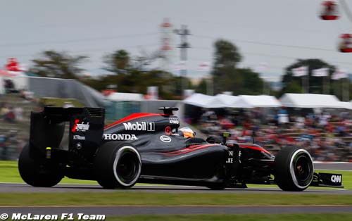 Race - Japanese GP report: McLaren Honda