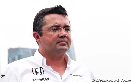 Boullier reconnait que McLaren a mis (…)