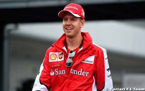Vettel ne s'attend pas à gagner (…)
