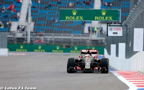 Race - Russian GP report: Lotus Mercedes