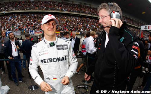 Brawn : Schumacher fait de lents (...)