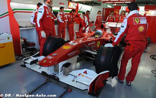 Ferrari prepare for Jerez tests