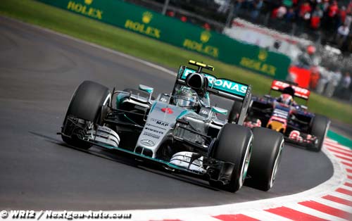 Mexico, FP3: Rosberg edges Hamilton in