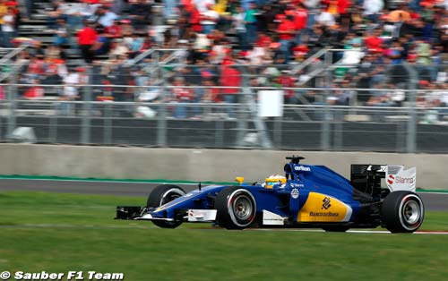 Race - Mexico GP report: Sauber Ferrari