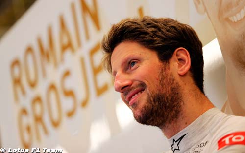 Grosjean adore le circuit d'Interla