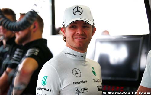 Rosberg espère enchaîner à Abu Dhabi