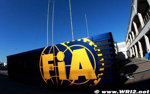La FIA confirme l'obtention (...)