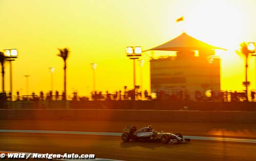 Abu Dhabi L2 : les Mercedes dominent (…)