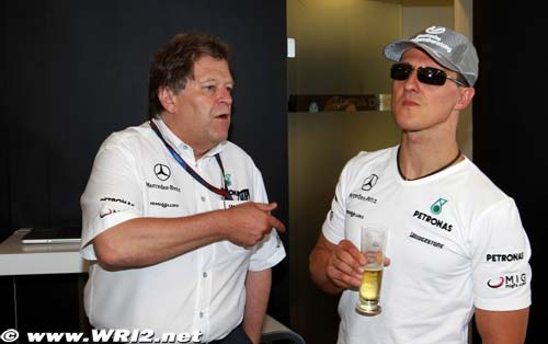 Schumacher still smiling amid comeback