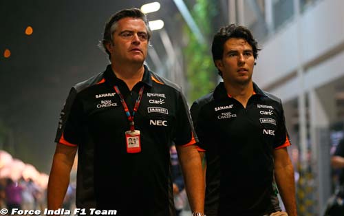 Force India termine fort sa saison 2015