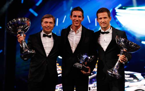 Three WRC trophies for Volkswagen