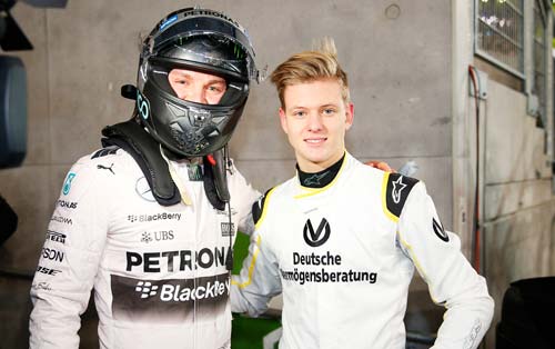 Nico Rosberg compatit avec Mick (…)