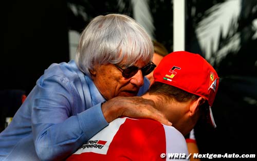 Ecclestone : Vettel a eu totalement