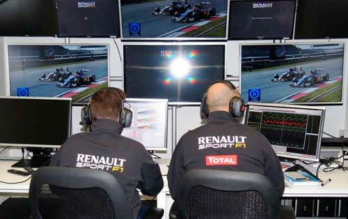L'operation room de Renault F1 (…)