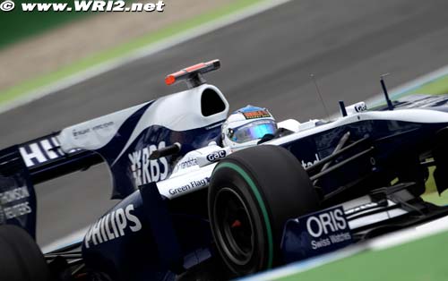 Williams visera le top 10 en qualificati