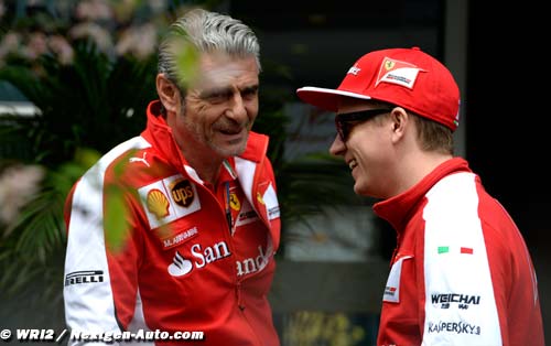 Arrivabene veut voir Raikkonen (…)