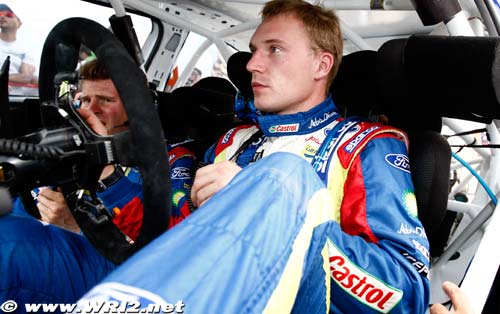 Latvala delights home fans by leading