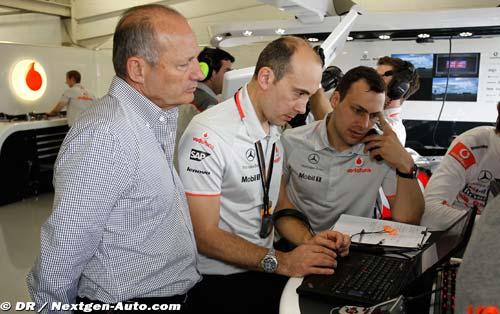 Dennis hits out at McLaren drivers'