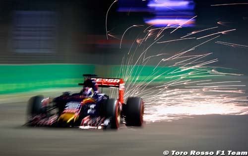 New Toro Rosso one second faster - (…)