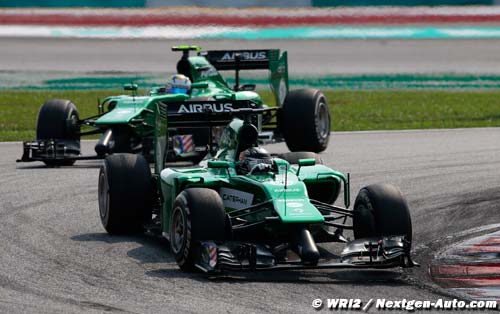 Caterham collapse probes taking (…)