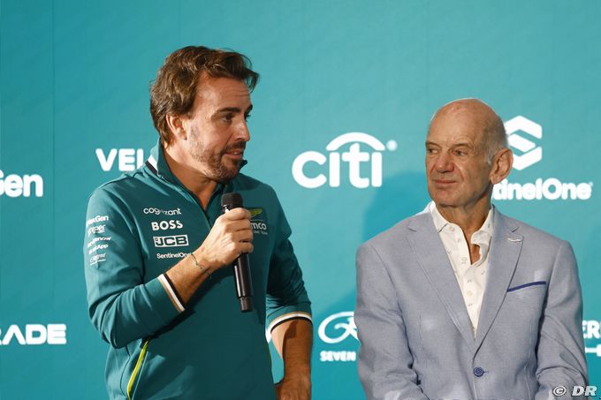 Alonso : Piloter une F1 de Newey est (…)