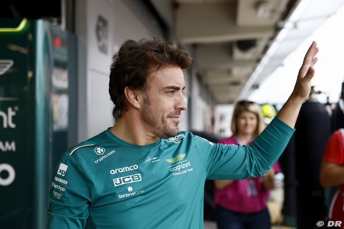 Alonso : Un double podium pour Aston (…)