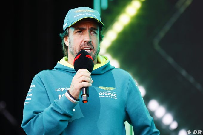 Alonso : Aston Martin F1 doit 'trou