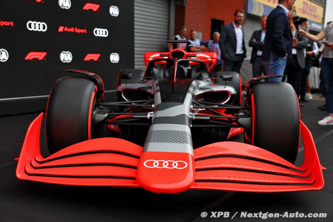 Audi F1 fait le point sur l'avancée