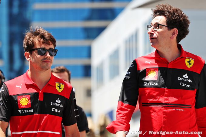 Binotto, Leclerc meet for clear-the-air