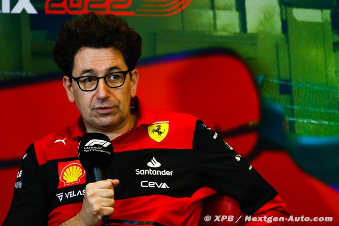 Ferrari : Binotto a besoin d'autres