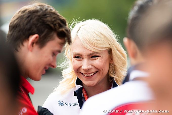 Ruth Buscombe quitte Alfa Romeo F1 / (…)