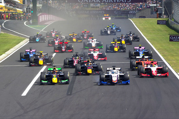 F2, Hungaroring, Course Sprint : (…)