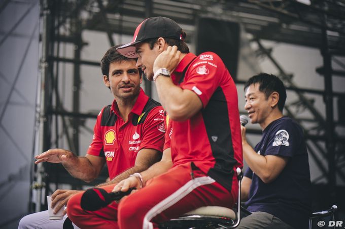 Sainz : Le seul numéro 1 chez Ferrari,