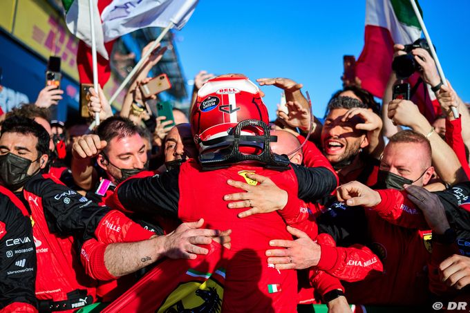 Grosjean voyait Leclerc aller chercher