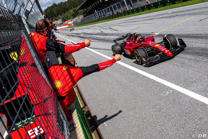 Formula 1 |  La Ferrari ha colmato un gap con la Red Bull con la sua nuova ala