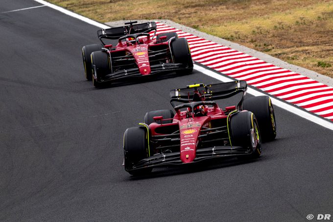 Bilan F1 - Mi-saison 2022 : Ferrari
