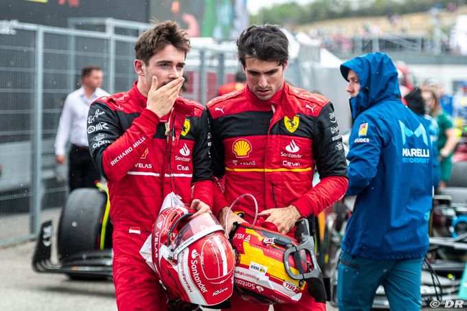 Charles Leclerc et Carlos Sainz (…)